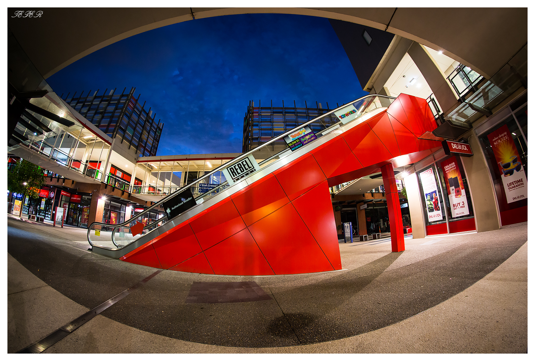 Abandoned Shopping Plazza