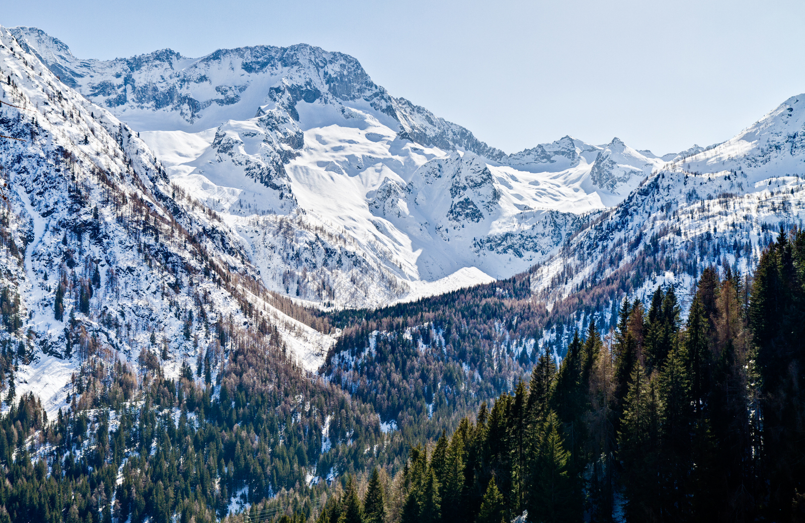 Vicino Passo del Tonale