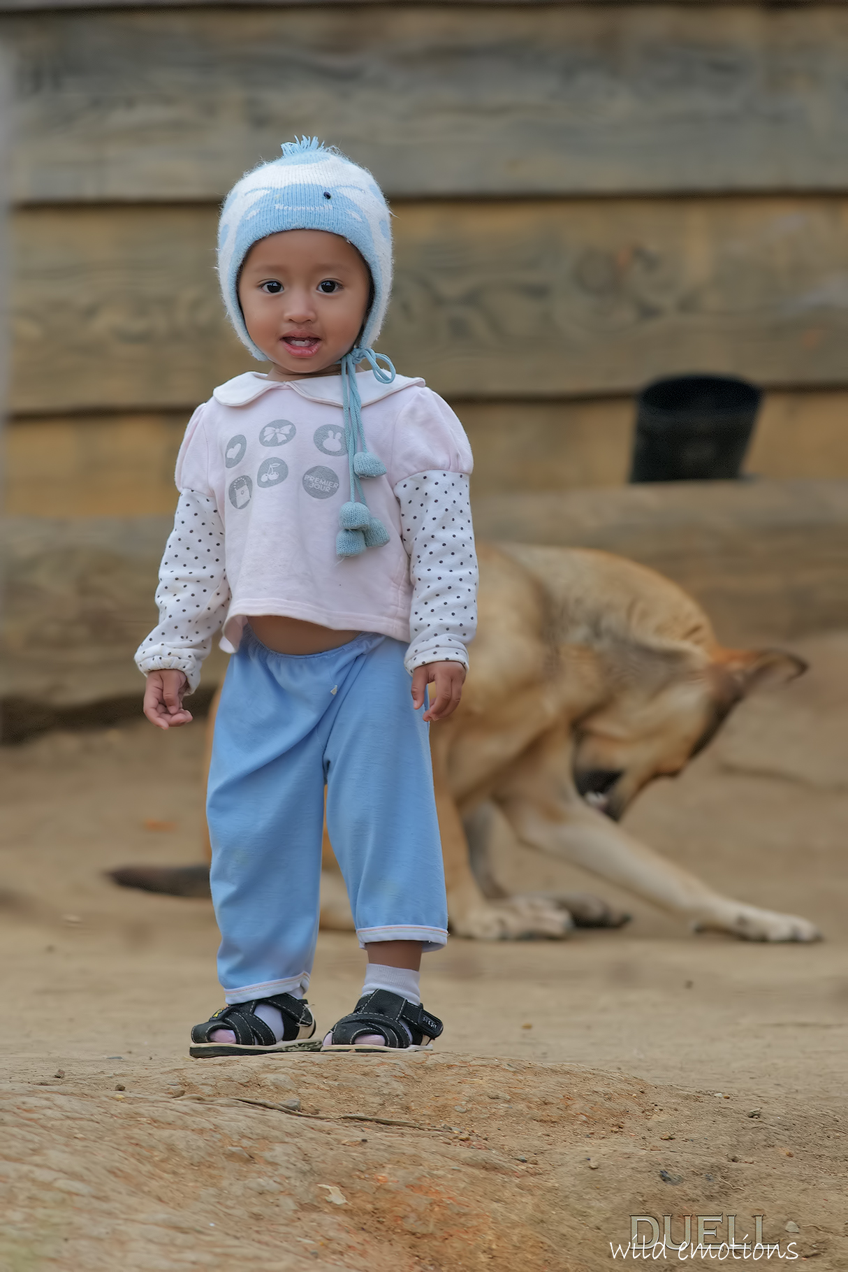 la felicità è vestita d'azzurro!