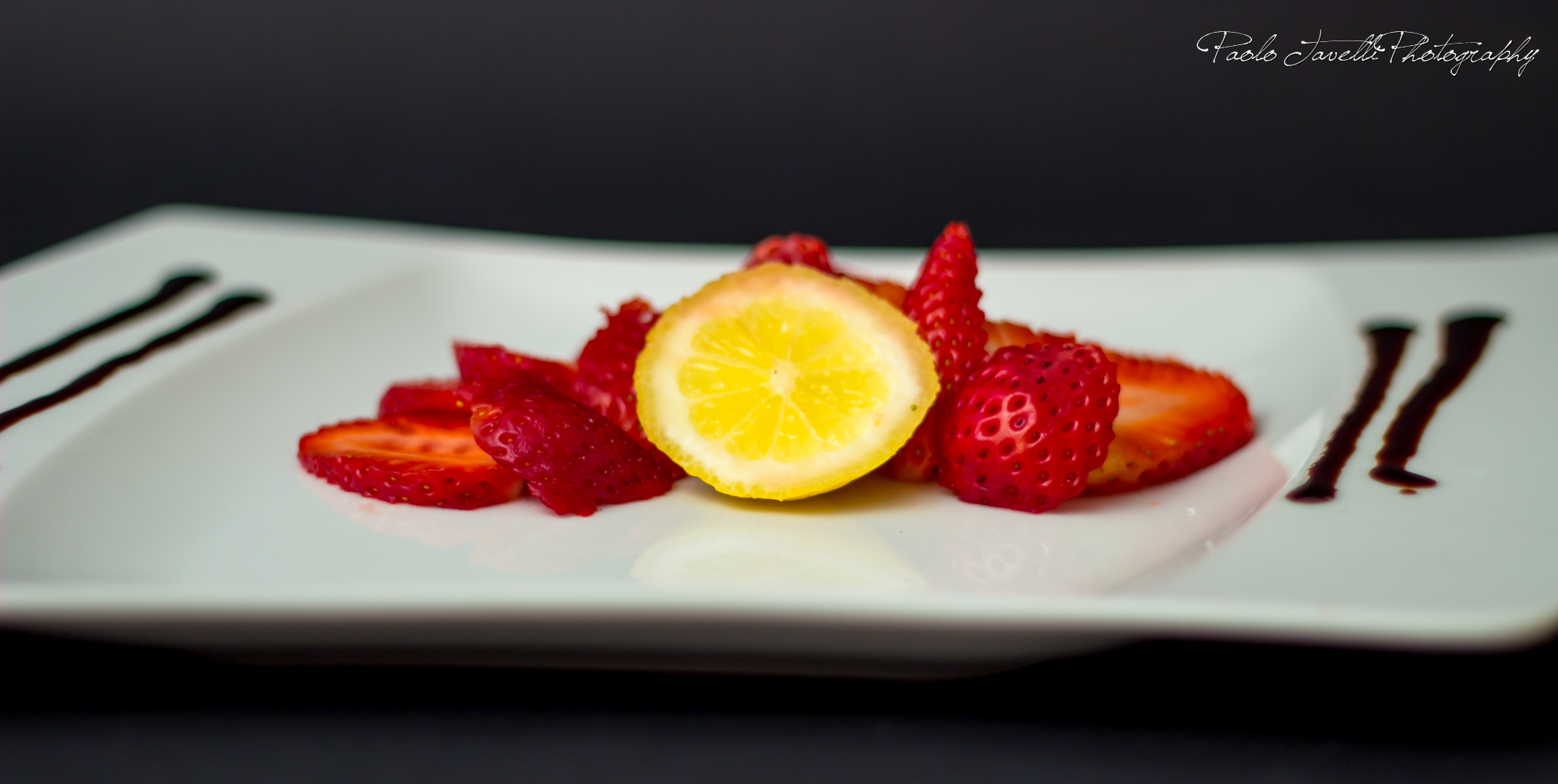 lemon / strawberry