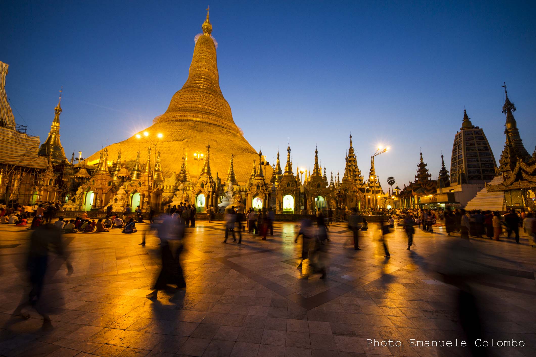 The Shwedagon Pagoda - Yangon