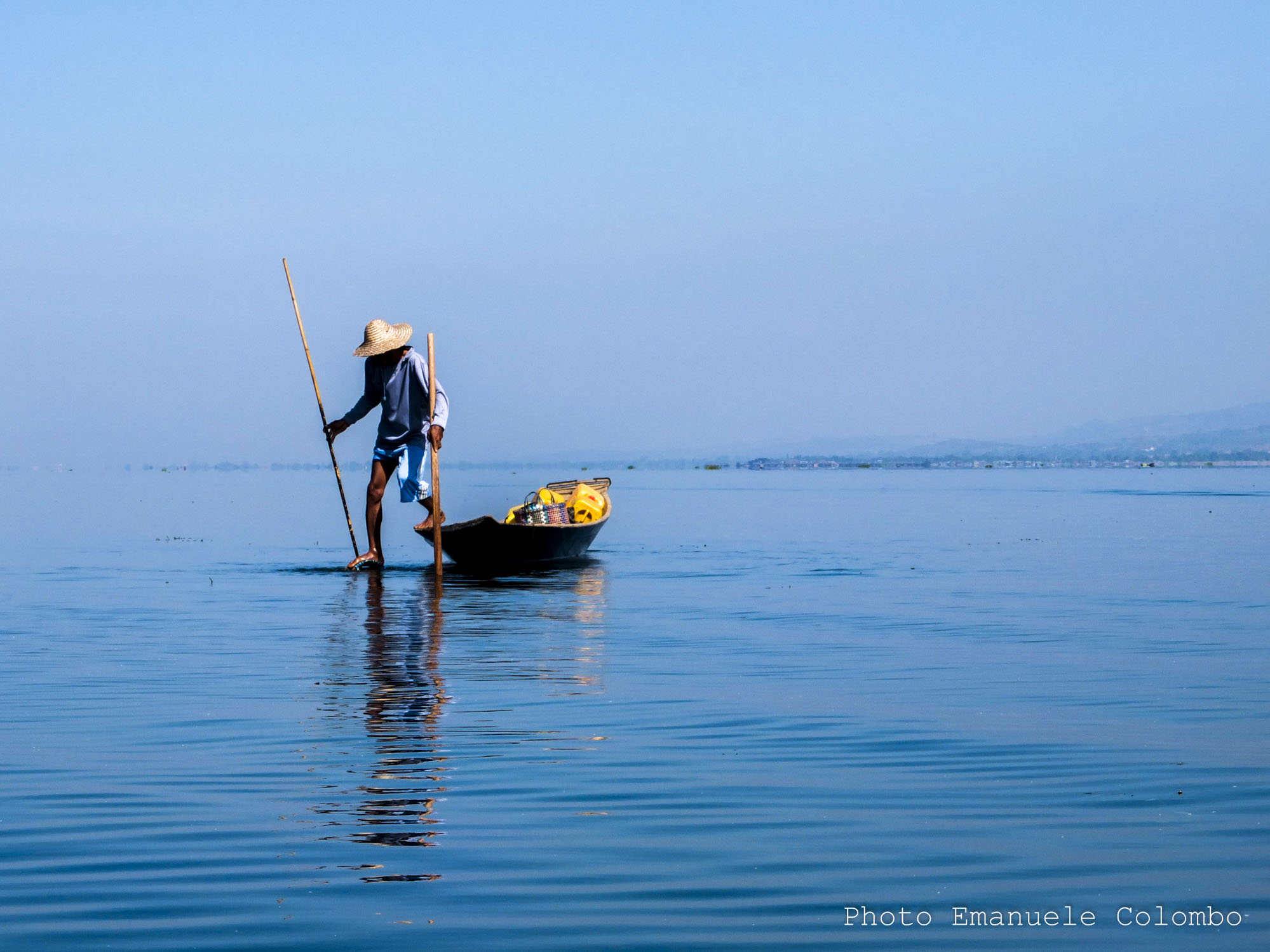 Fishermen on Inle Lake - Near Mandalay