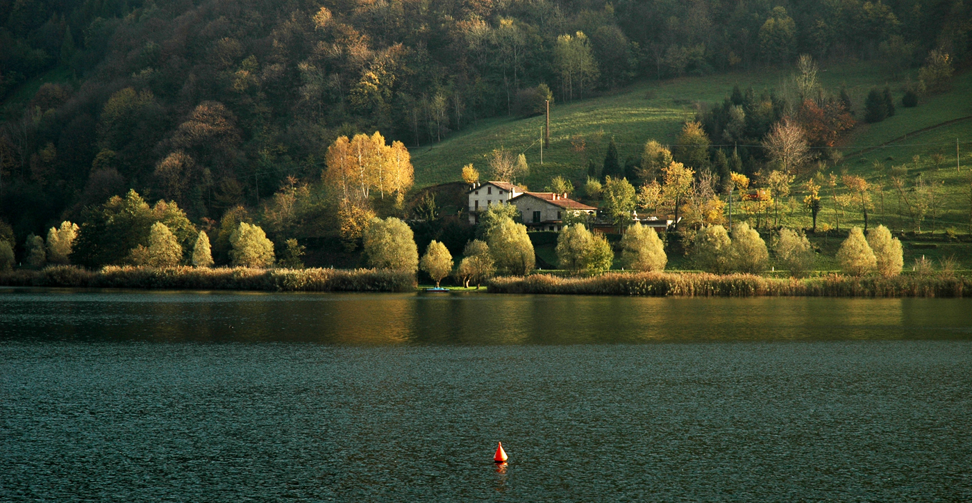 luci e colori lago di endine