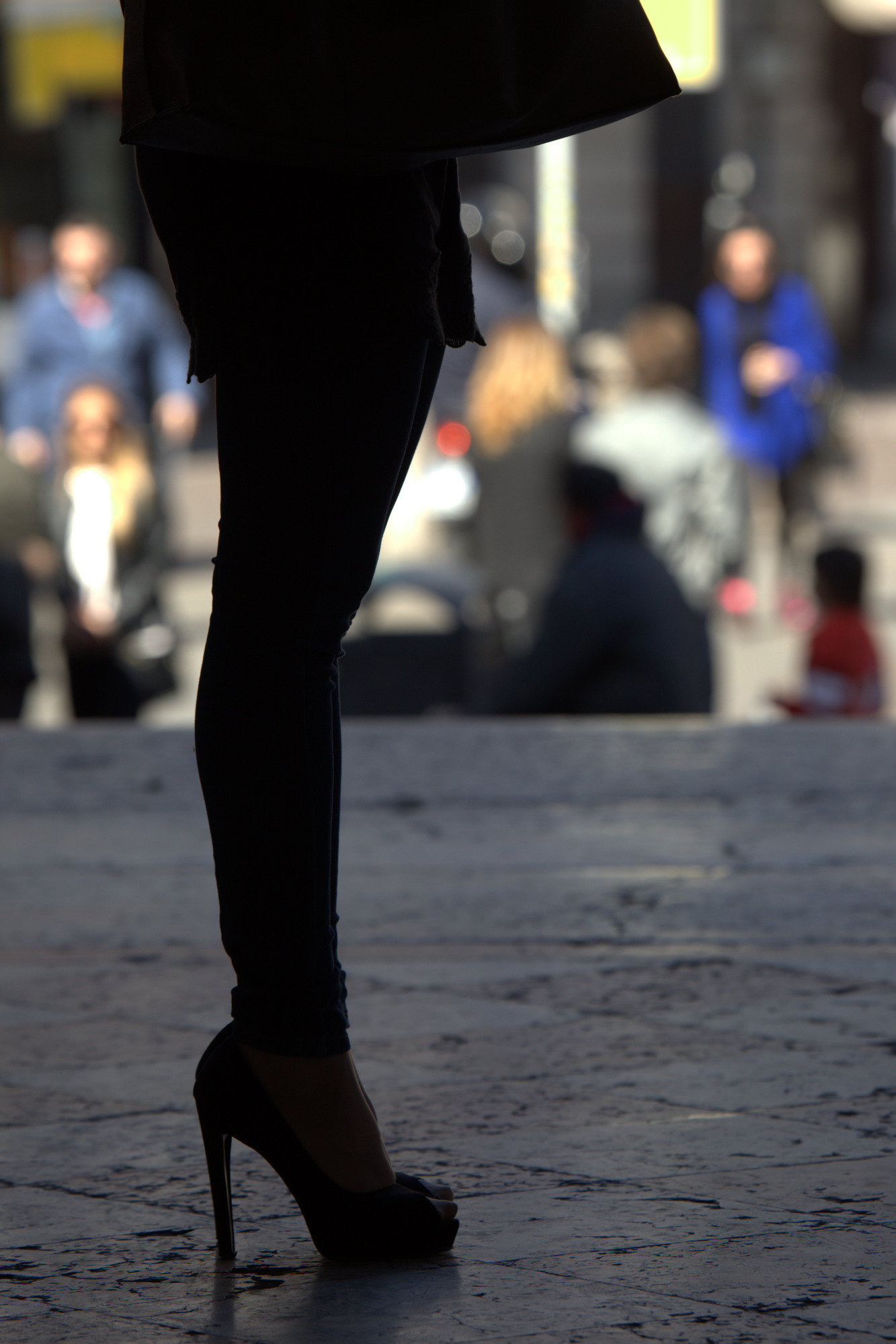 Still, composed, silent ...