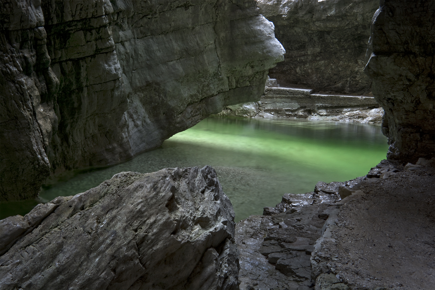 The Cave of the Partisans!