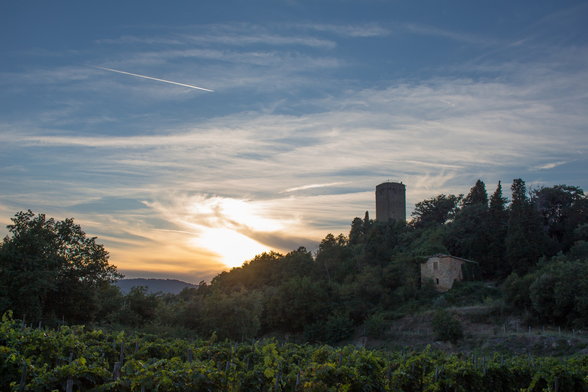 Torrione al Tramonto