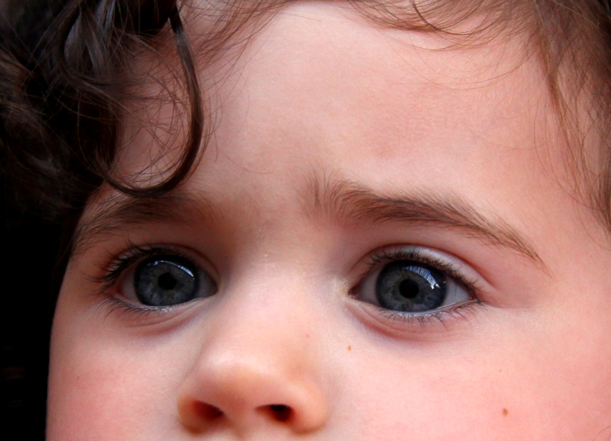 Eyes of child