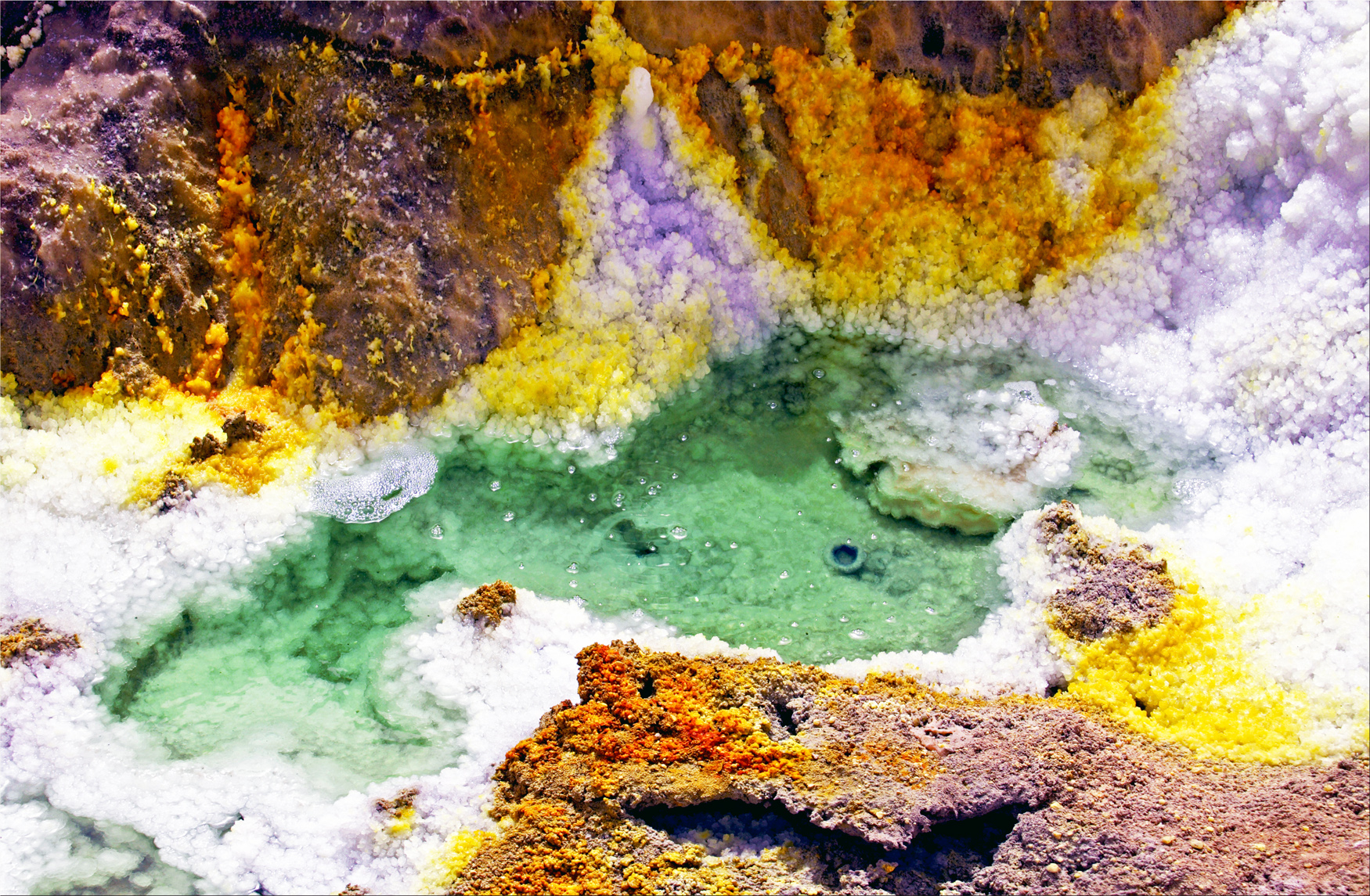 Dallol - Pozza idrotermale