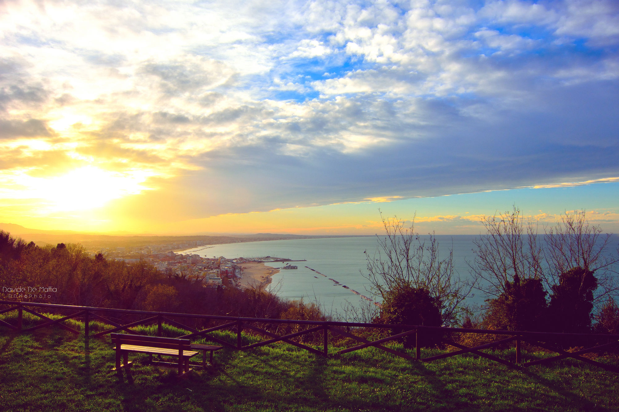 Tramonto vintage a Gabicce