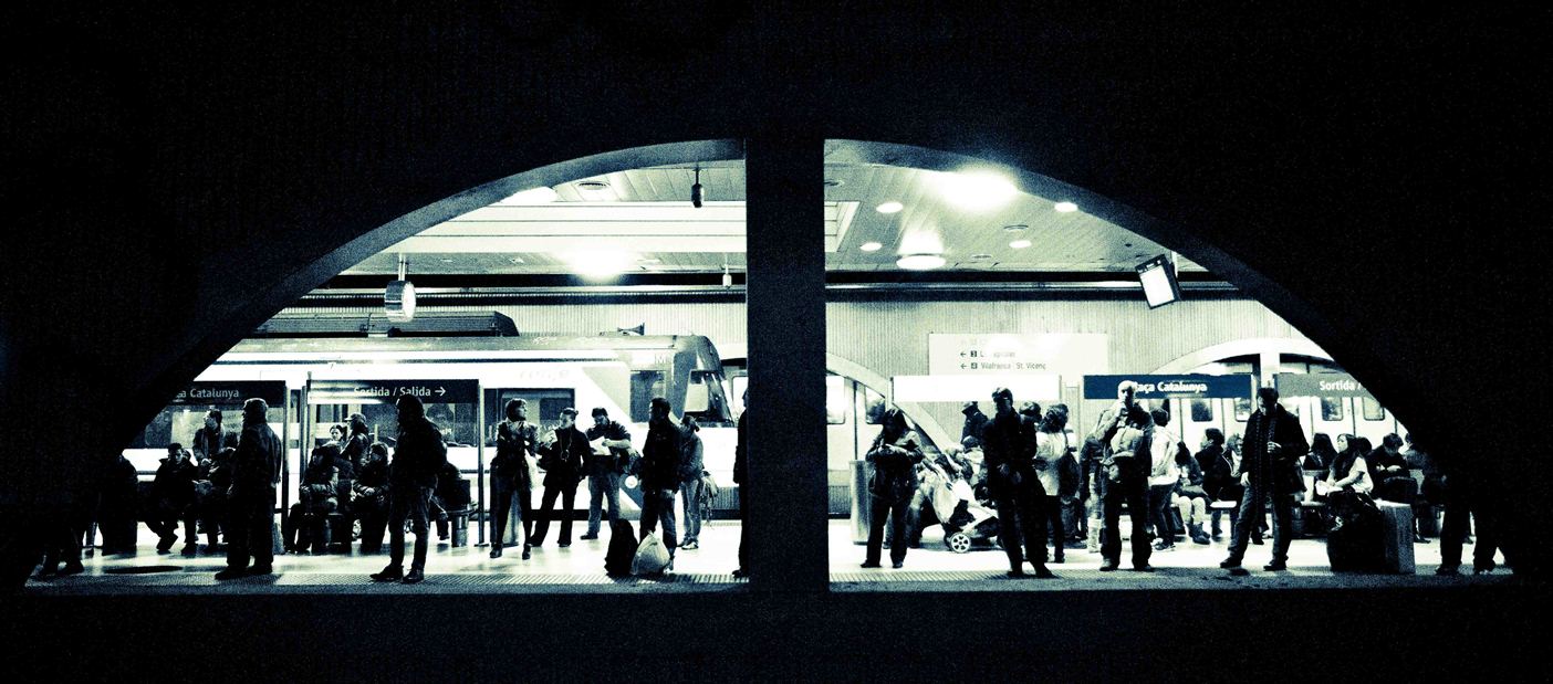 waiting for the metro ...