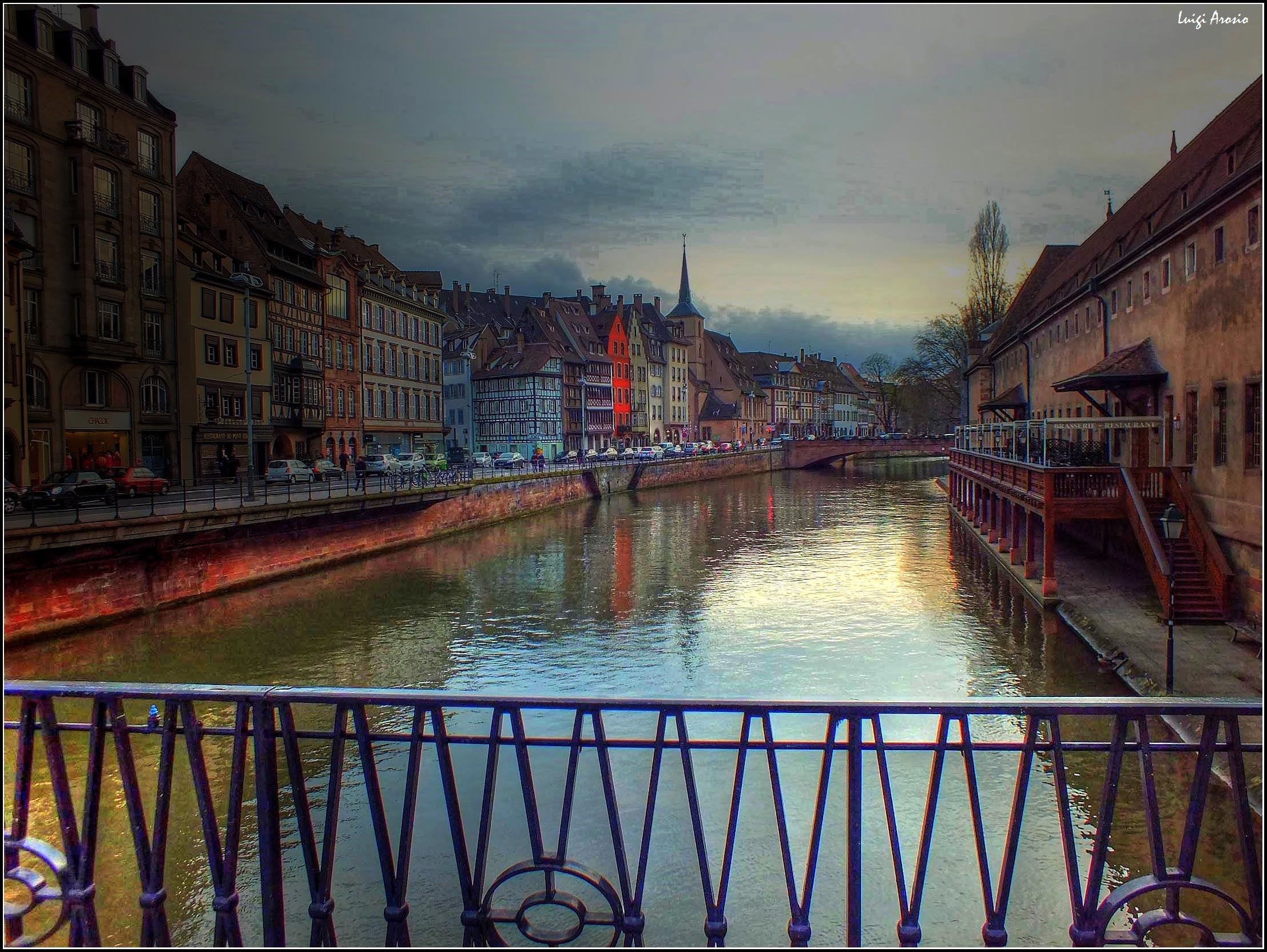 The canal in Strasbourg