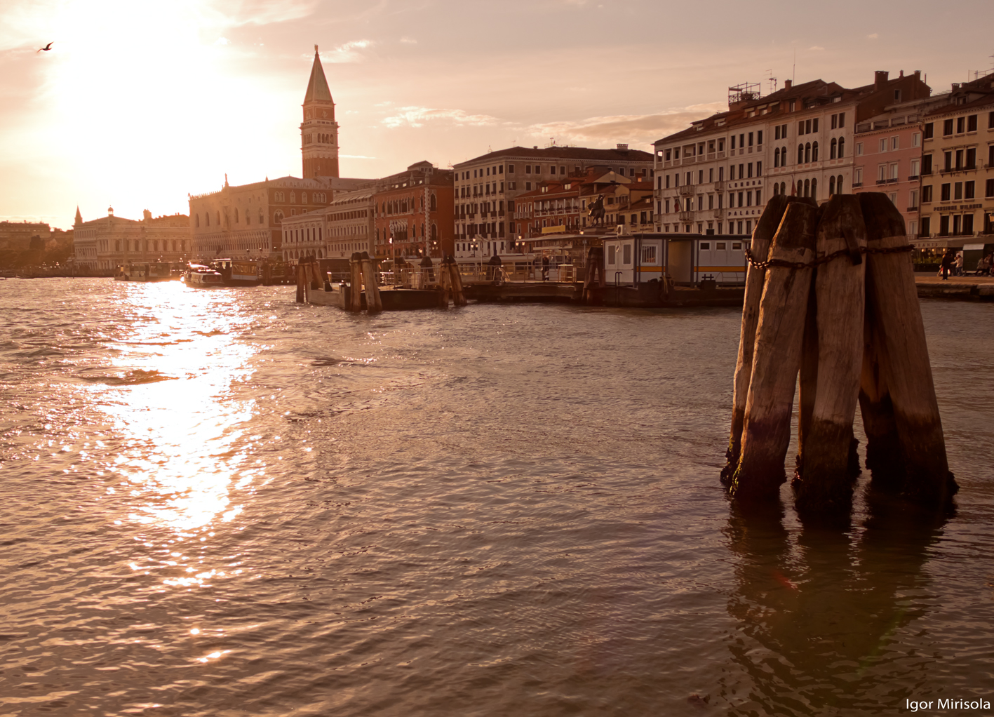 Tramonto su Venezia