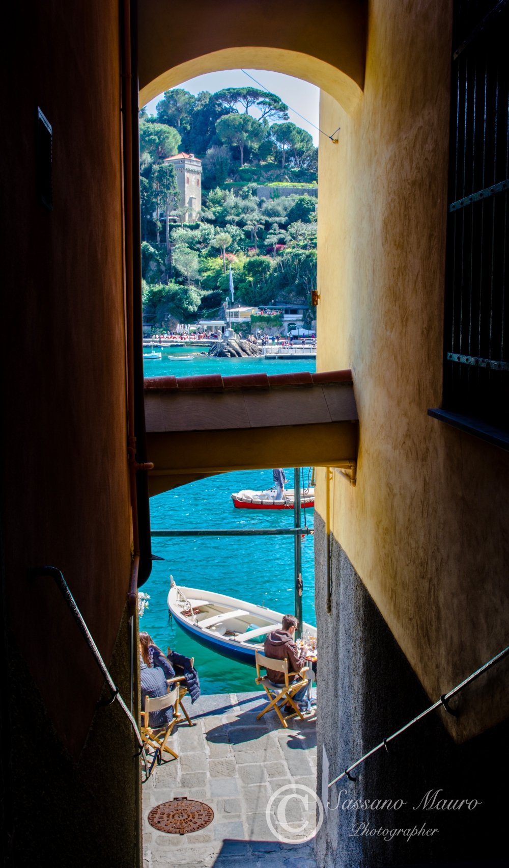 Finestra su portofino