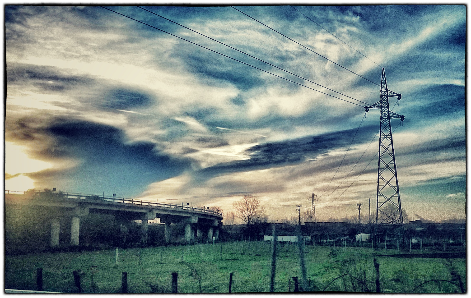 Percorrendo l'asse mediano