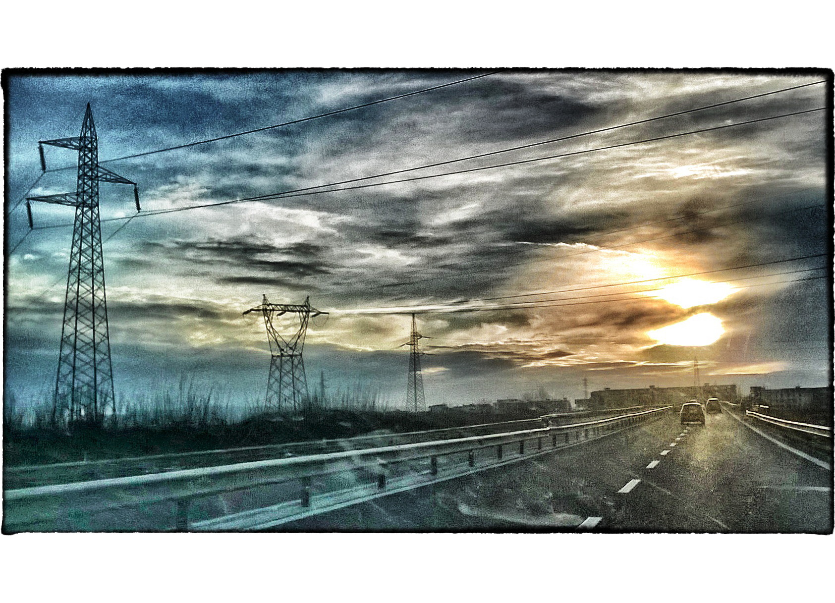 Percorrendo l'asse mediano