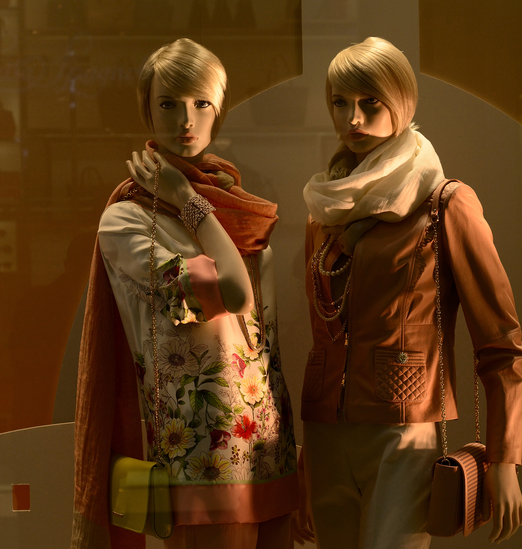 already dressed for the 'expo