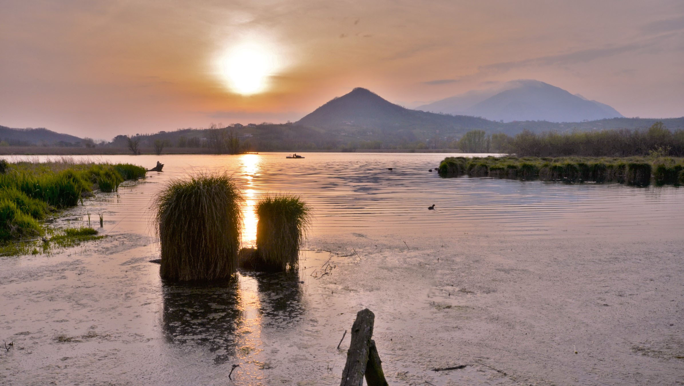 Tramonto su Posta Fibreno