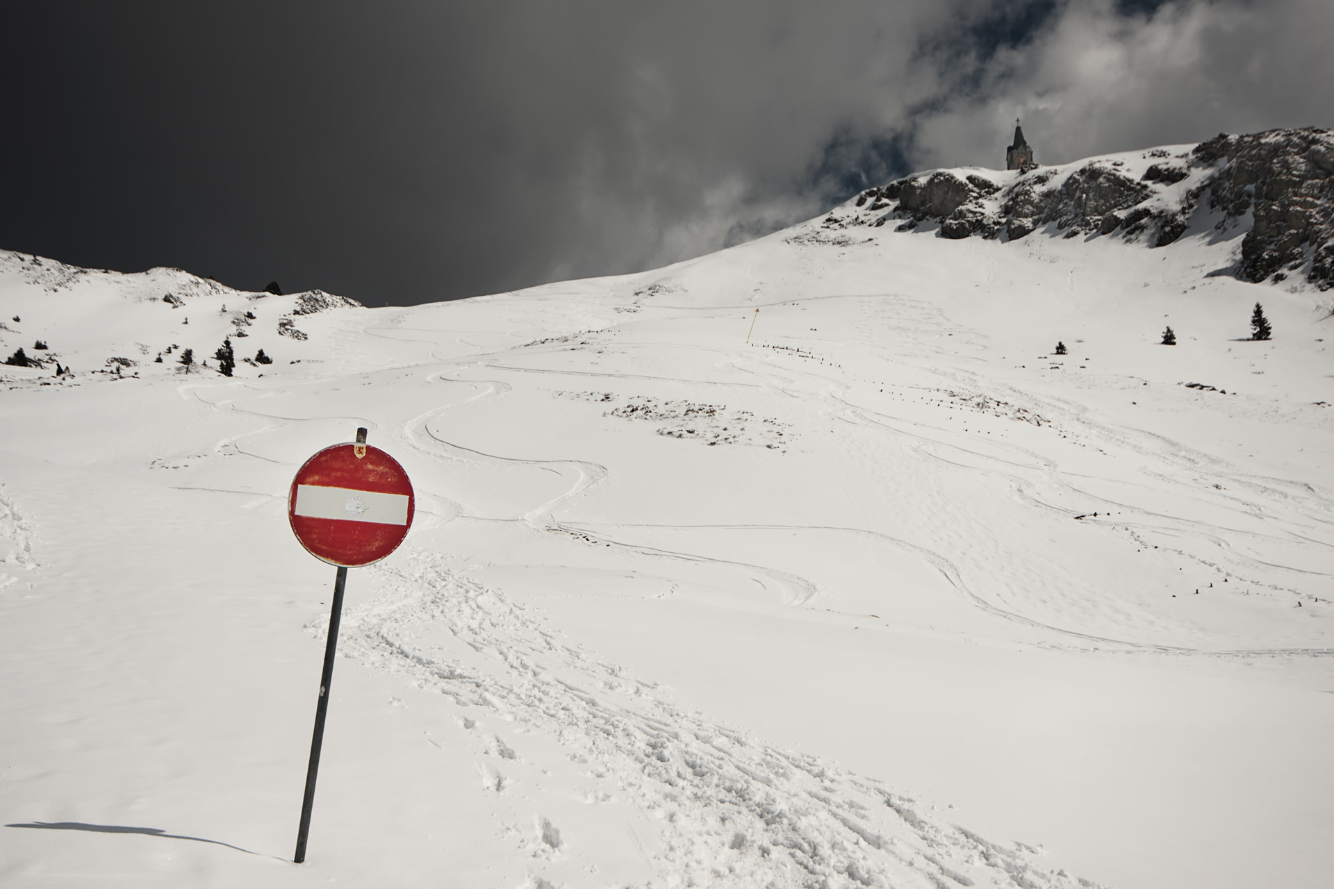 non mi  fermerò proprio ad un passo dalla vetta