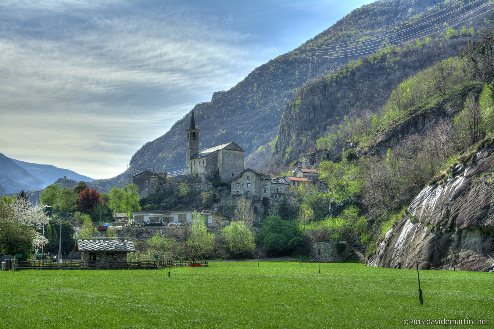 Donnas, AO, frazione Montey