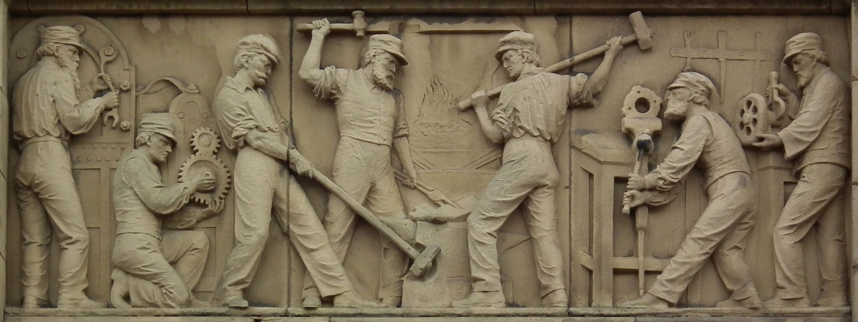 Fondazione di ferro? (Scultura di gw Seale)