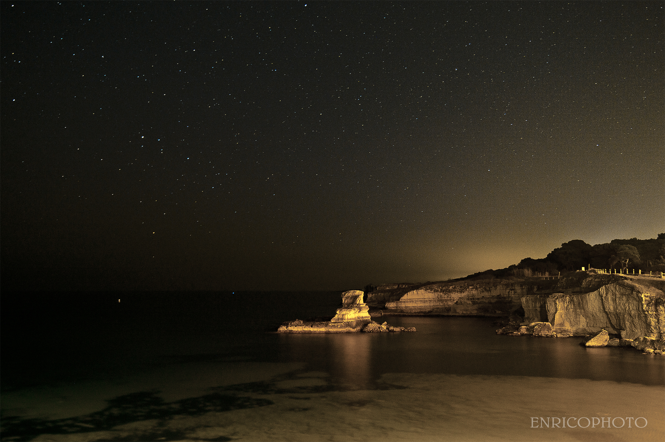 Baia di S Andrea      Astrofotografia