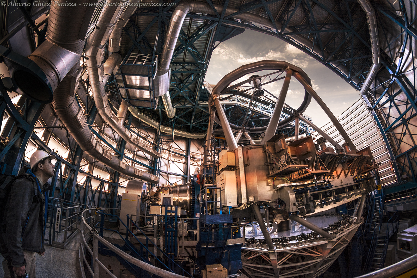 Inside the world's largest optical telescope