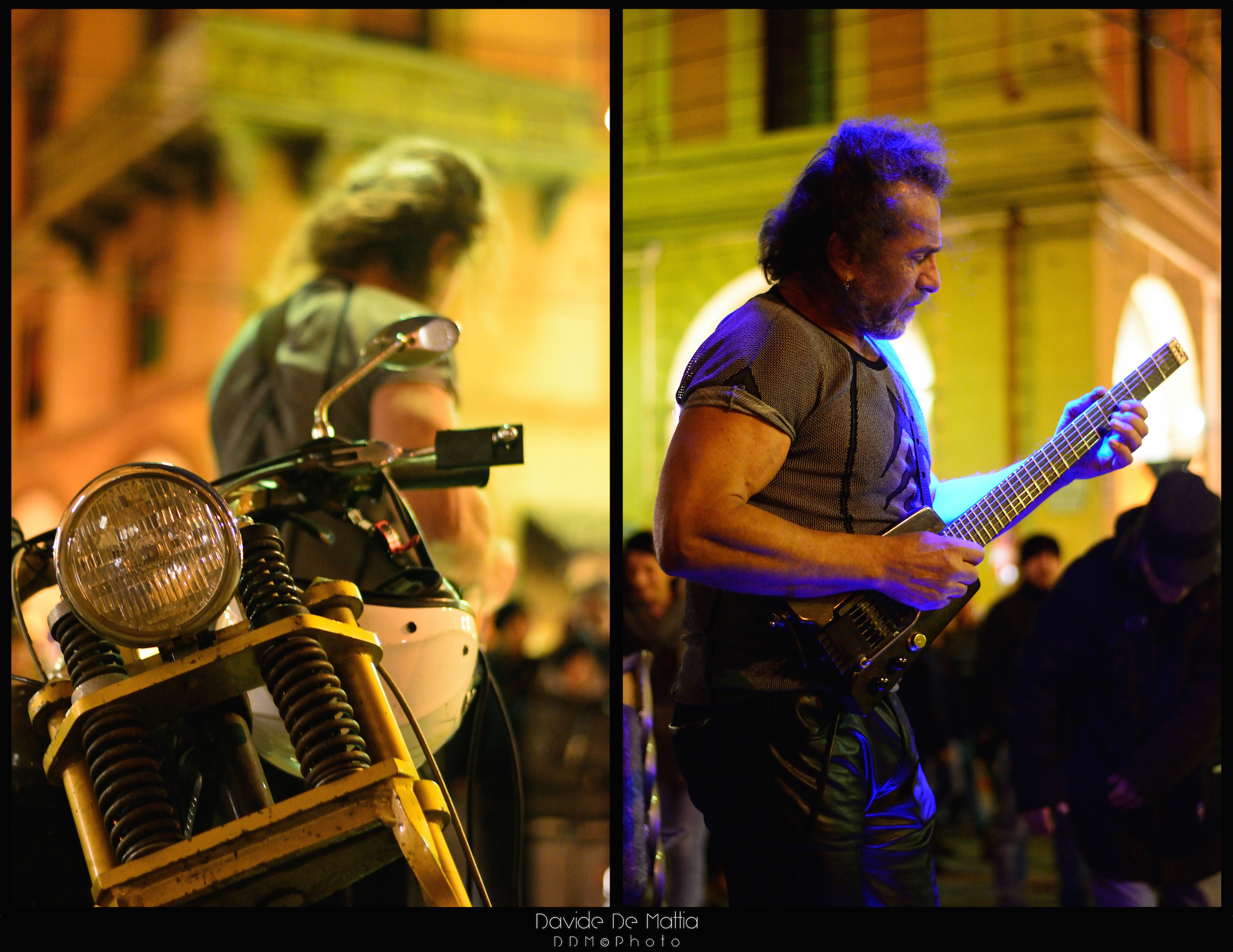 Beppe e la sua Harley