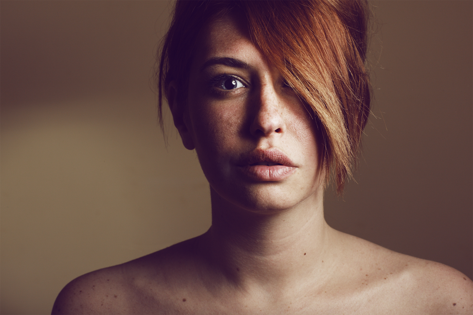 Between the light and