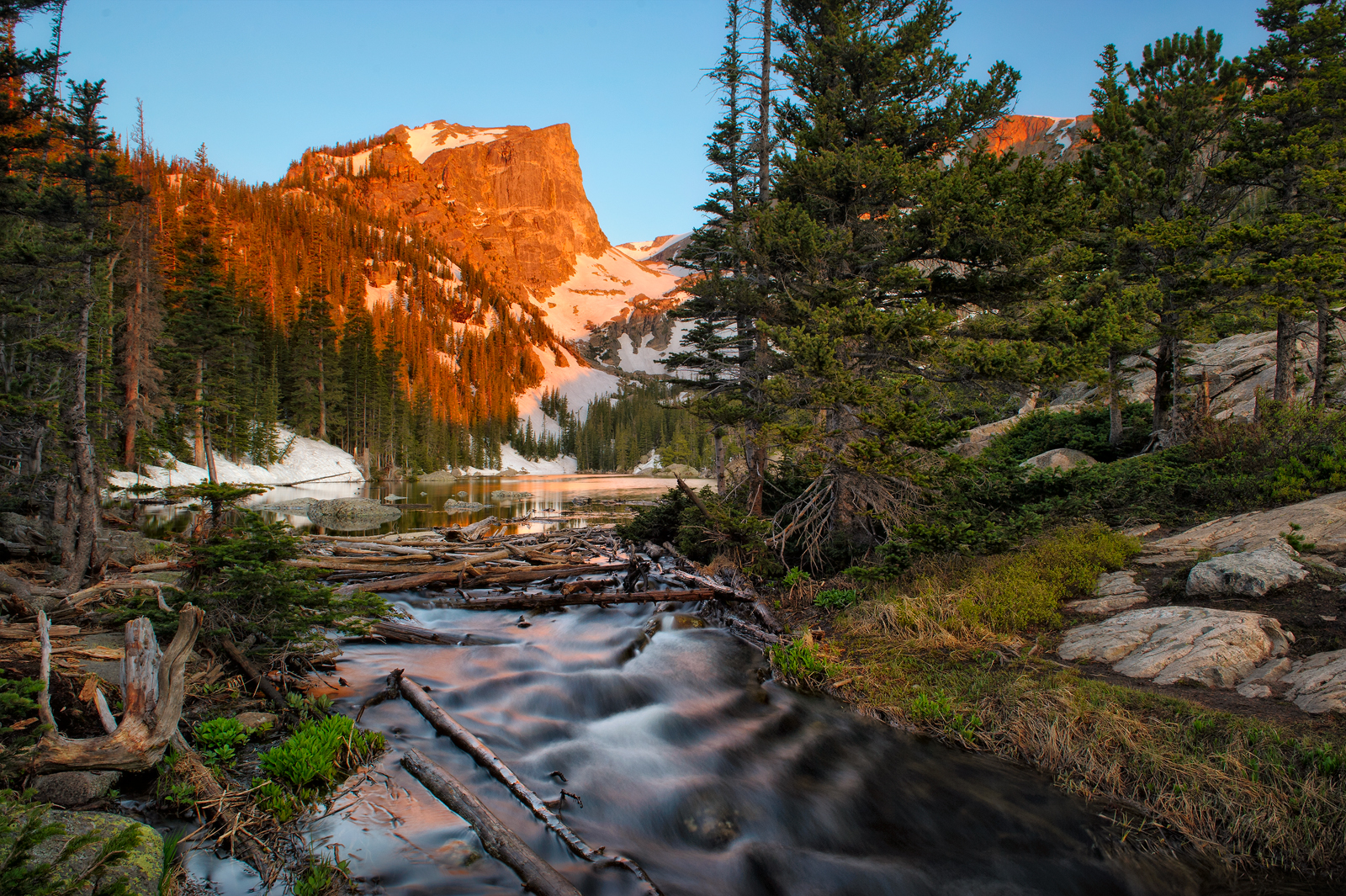Dream Lake - Colorado 3 Raw blend d700