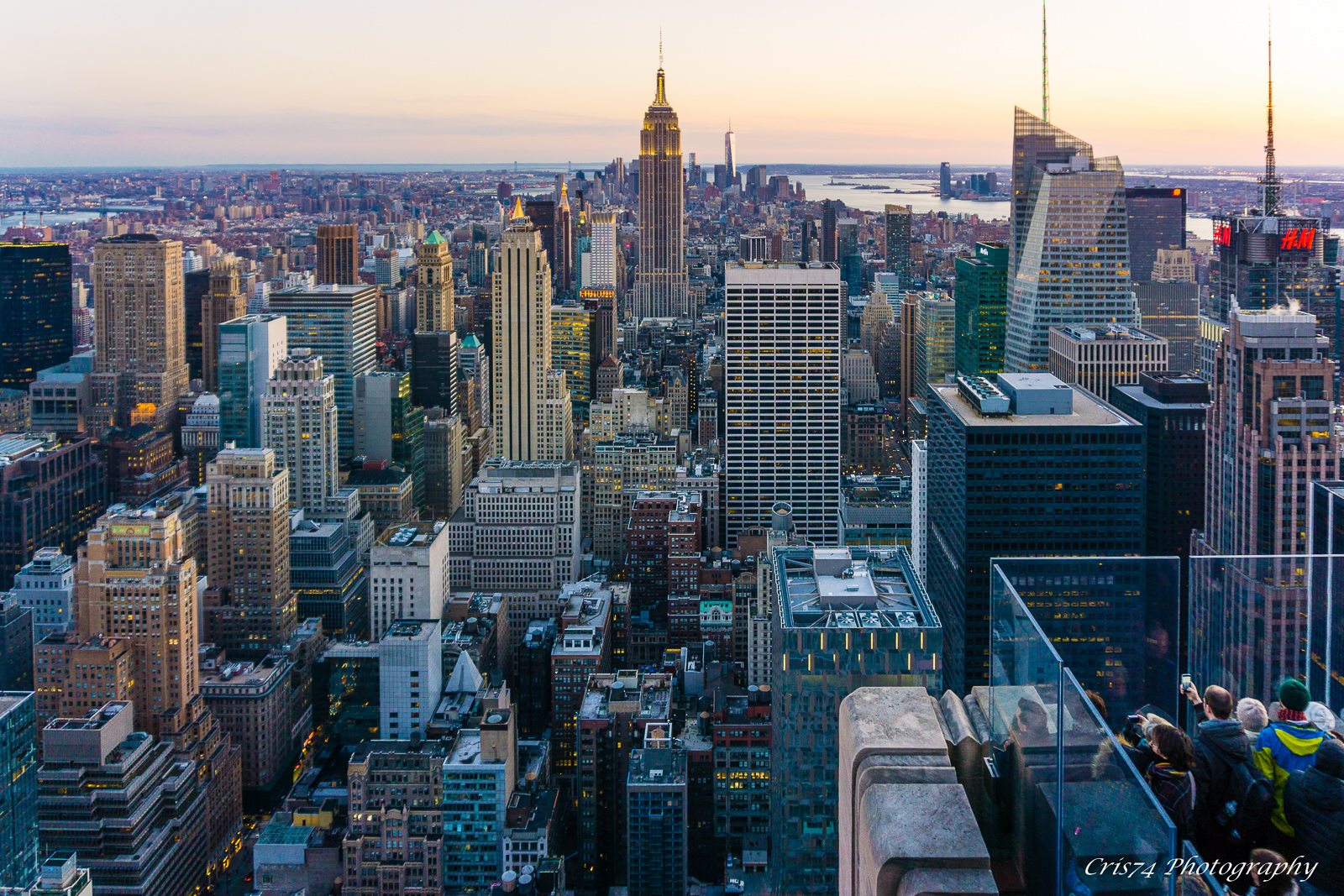 Photographers on Top of The Rock