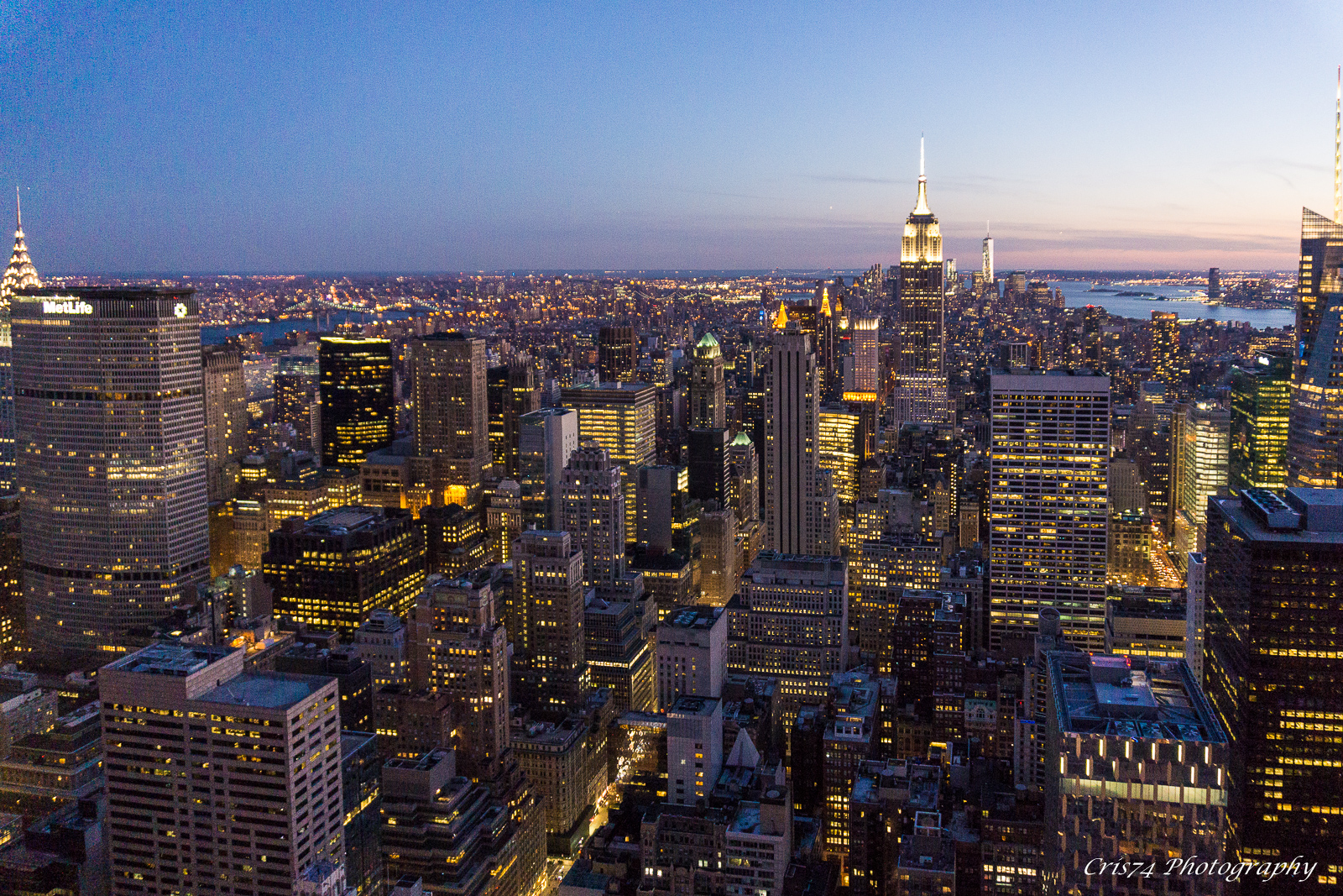 NY from Top of The Rock