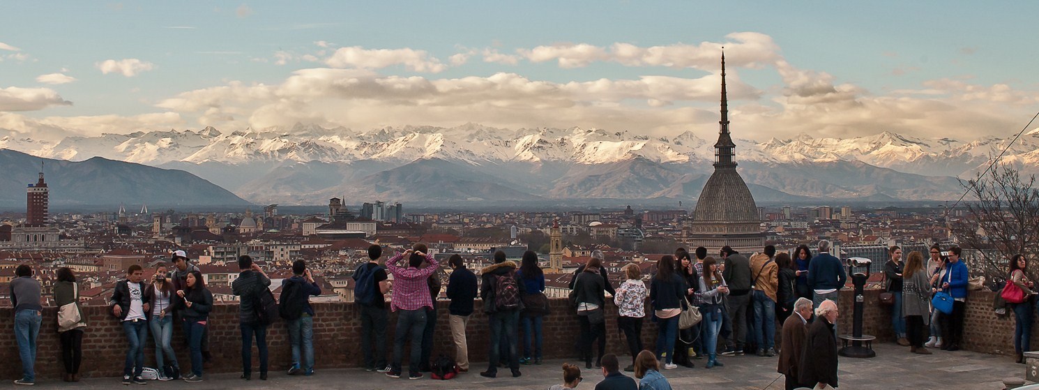 all Turin in one eye