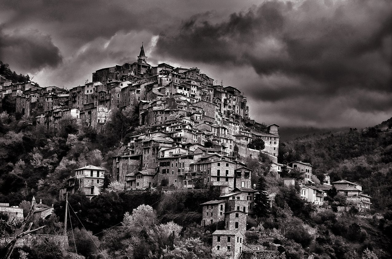Storm Over Apricale