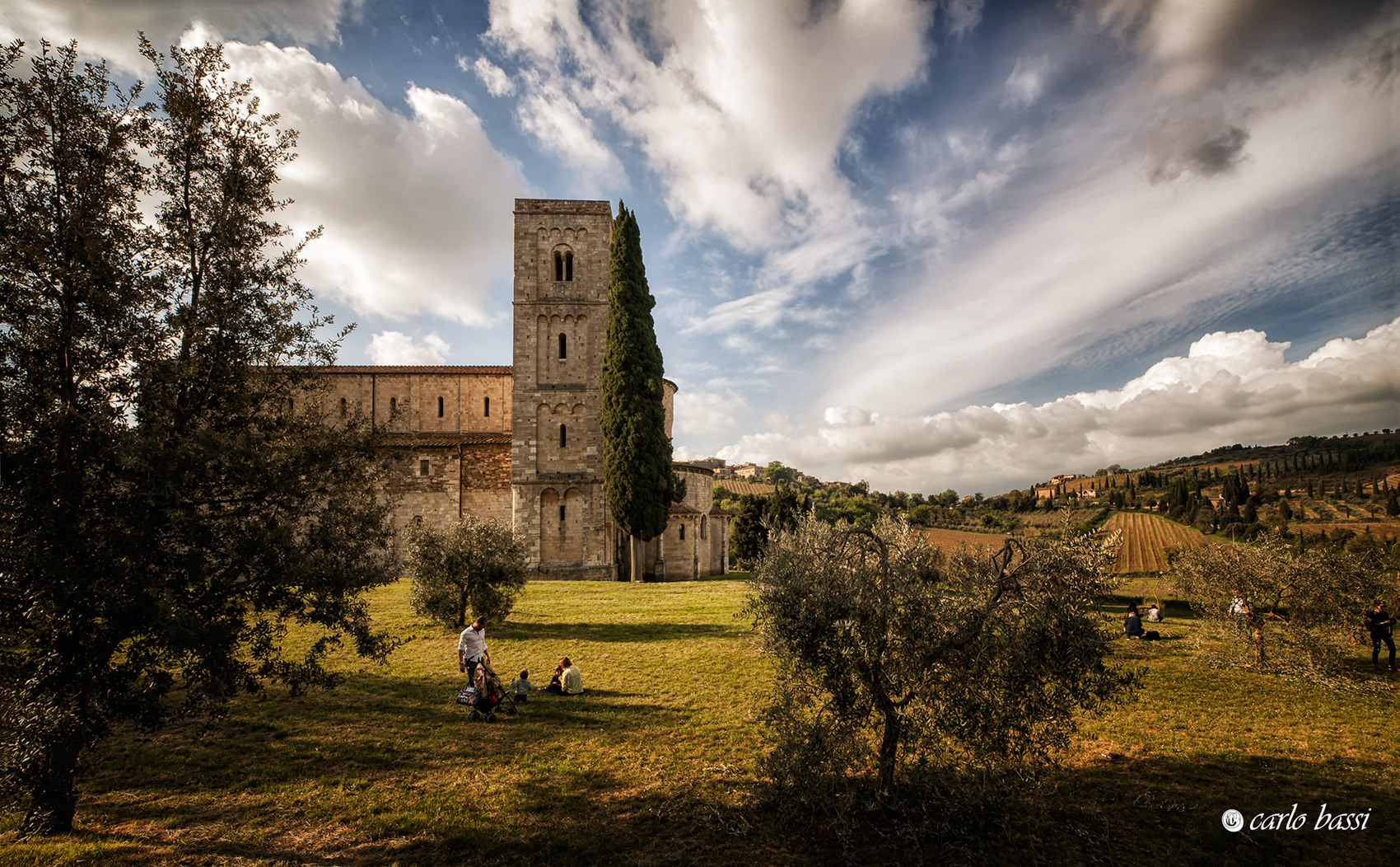 l'abbazia di S. Antimo