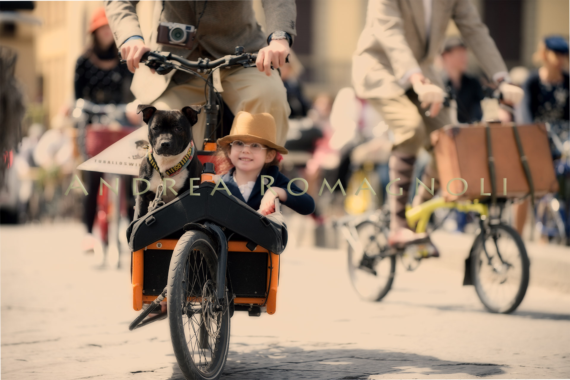 Bikes with luggage ...