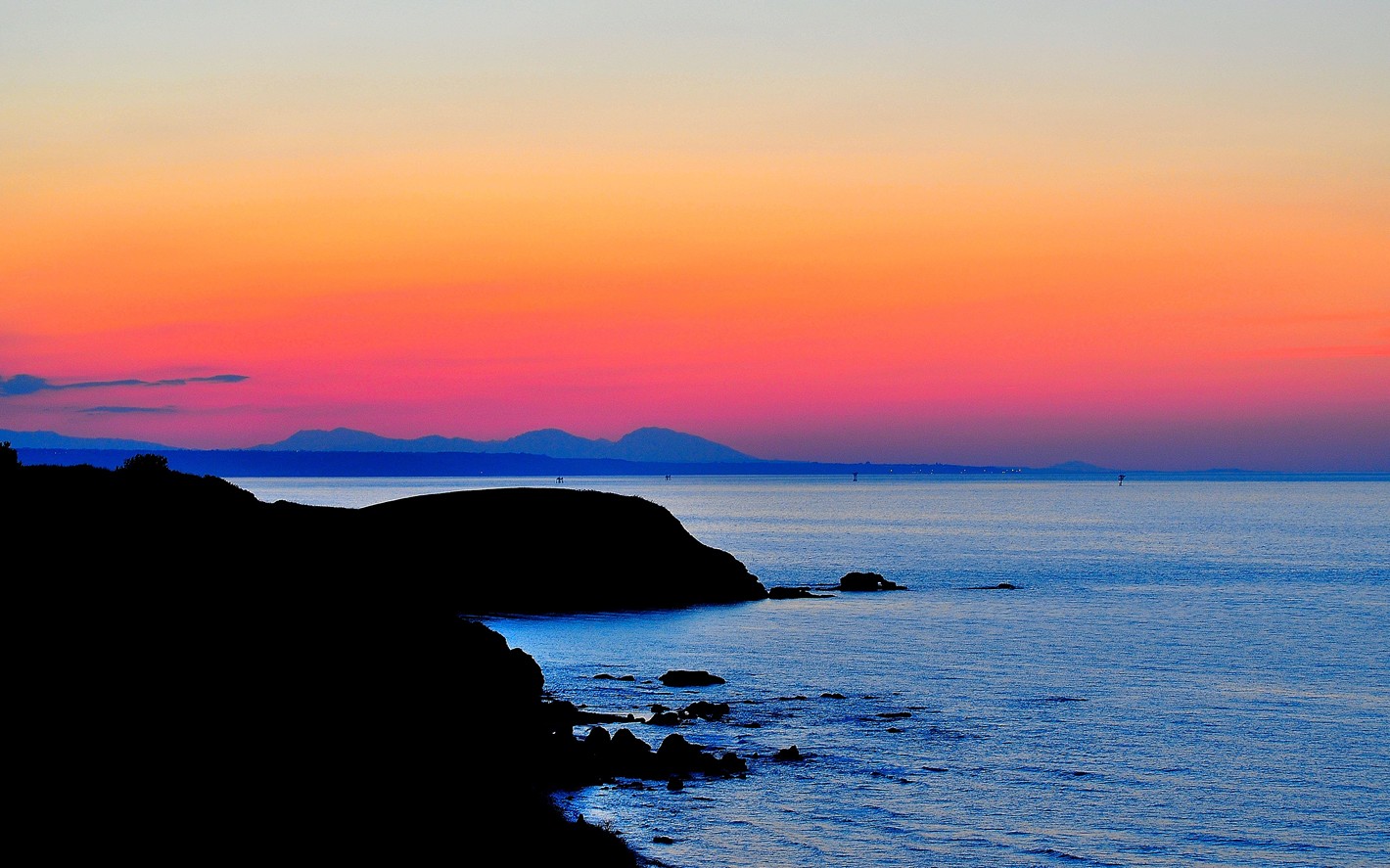 Tramonto a Punta D'Erce