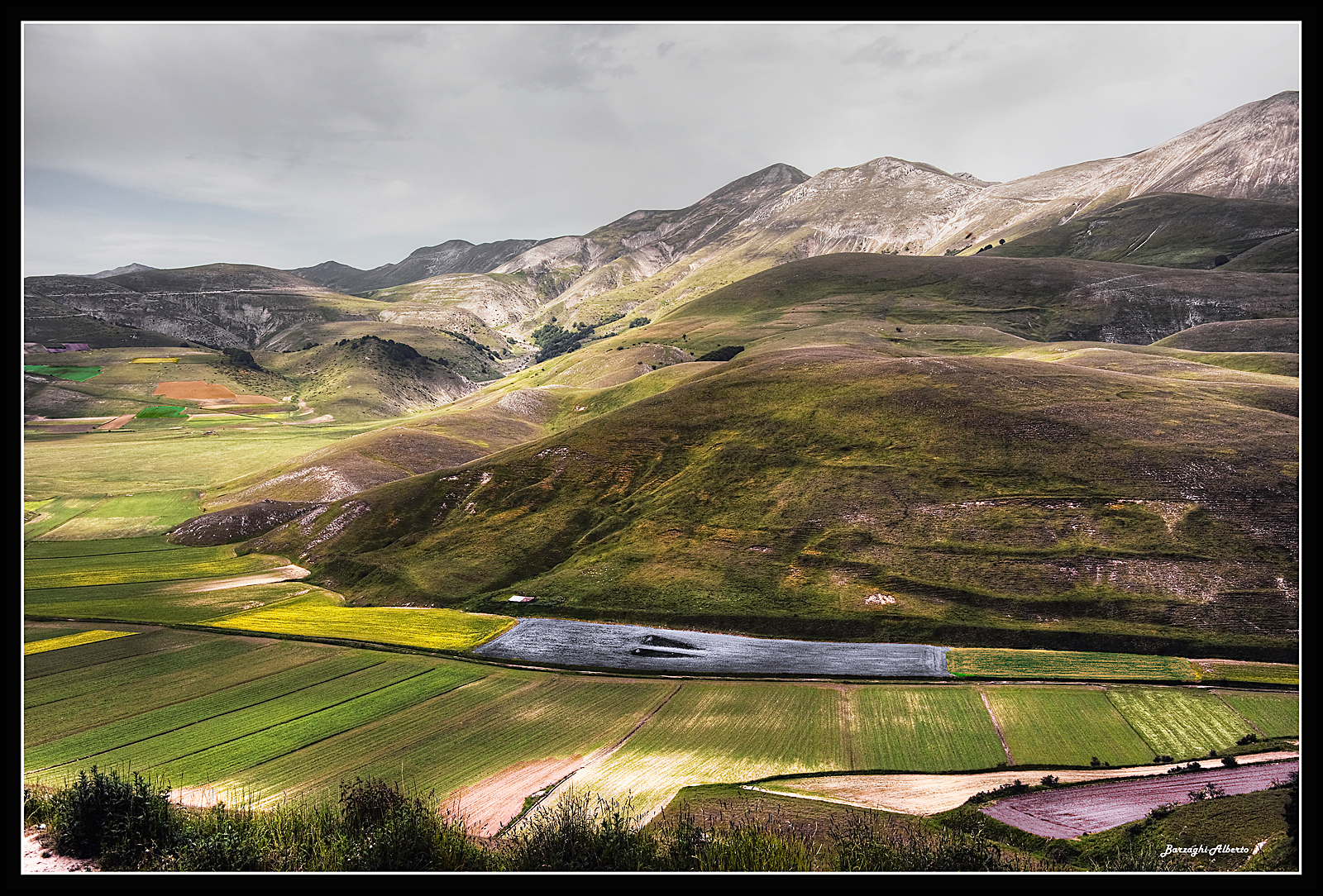 colori di Castelluccio-anche senza fioritura