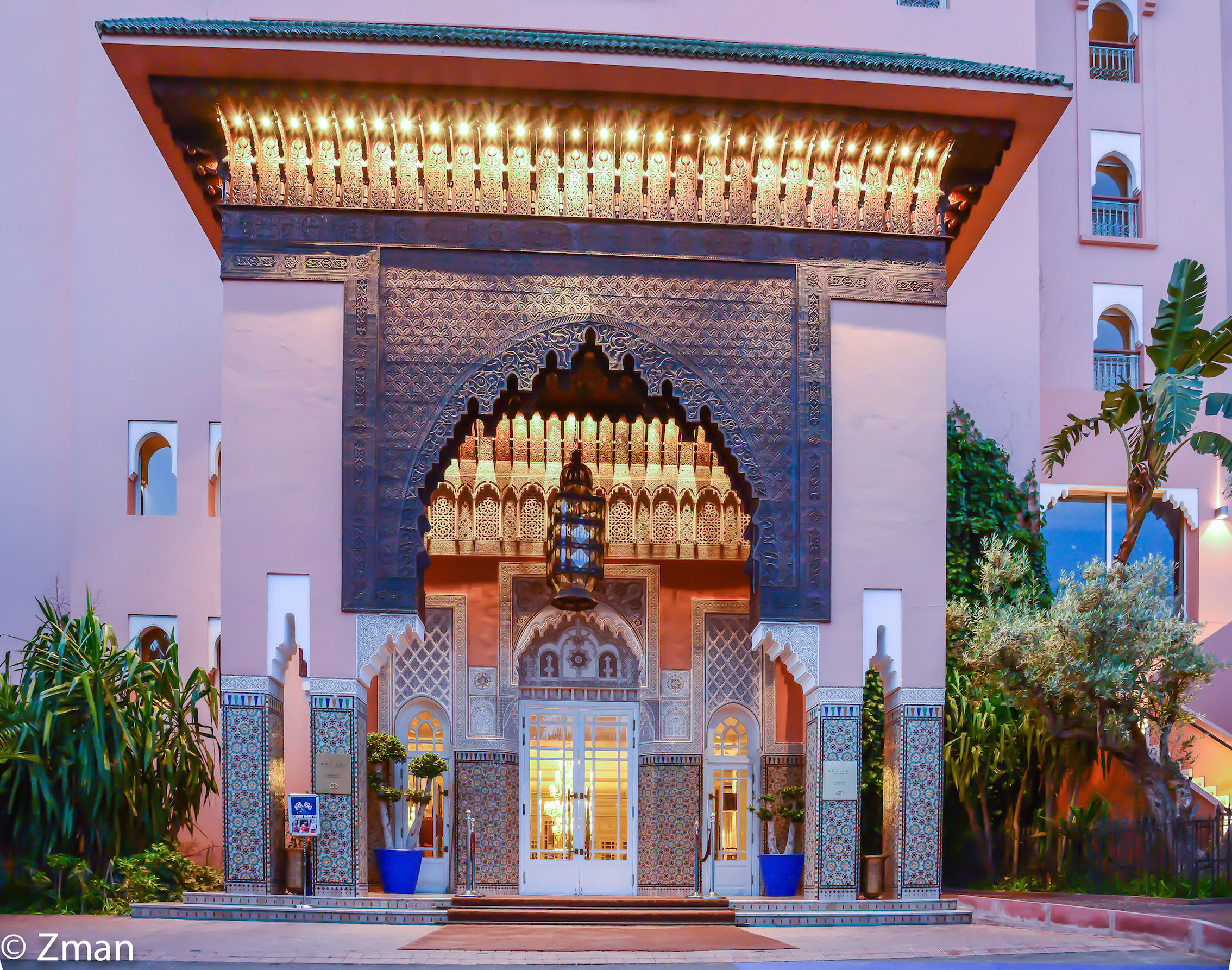 Sofitel Hotel Entrance