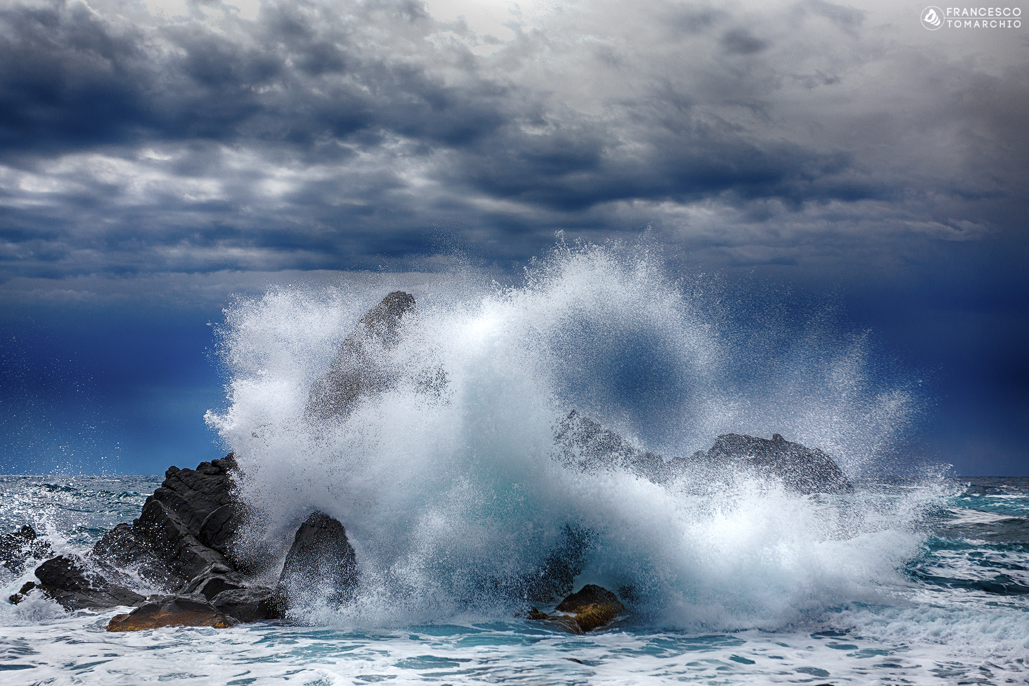 The force of the sea