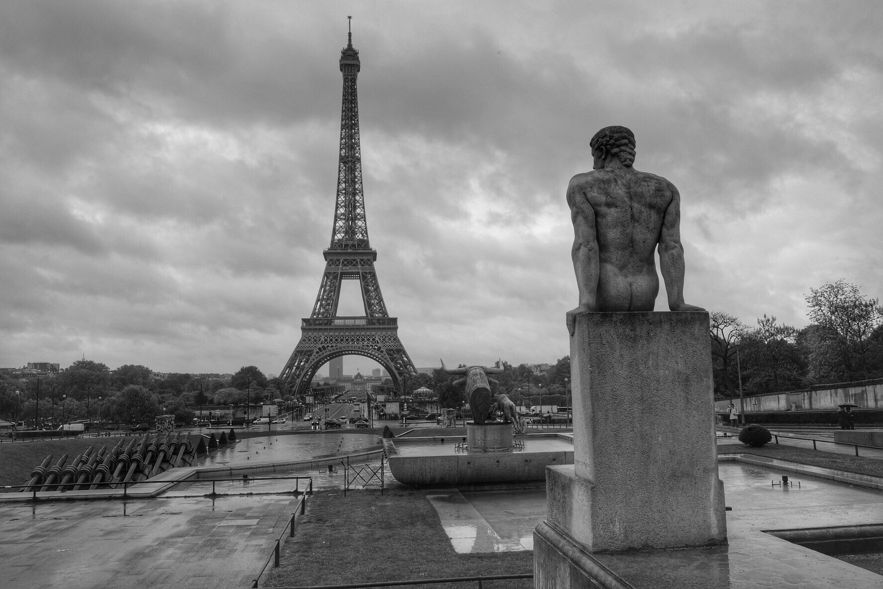 Tour Eiffel et Trocadero