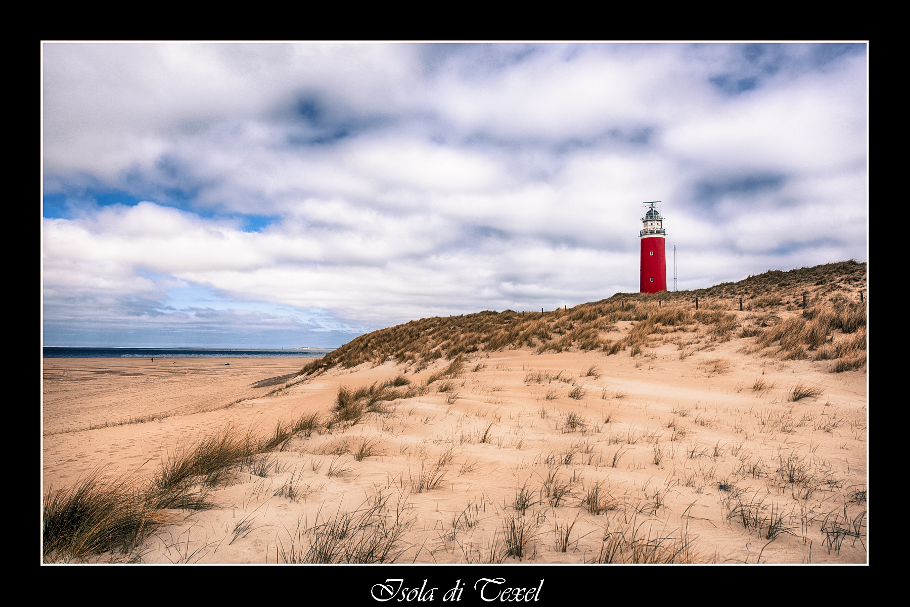 End of the island of Texel