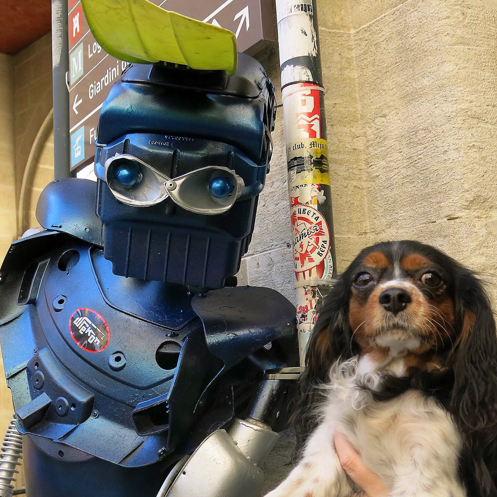 Stella and the monster!