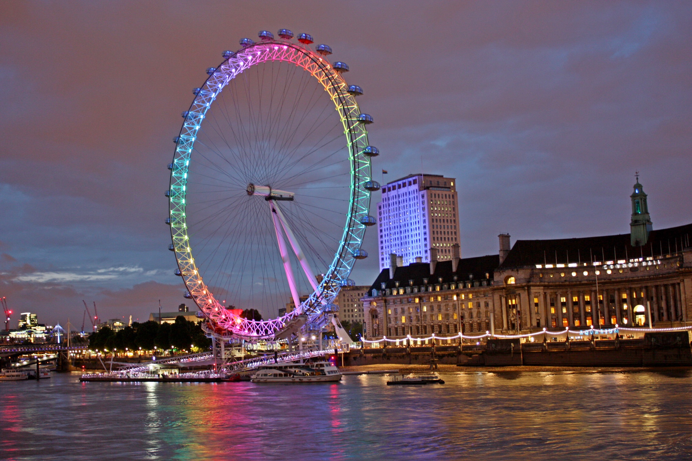London Eye - Rainbow Style