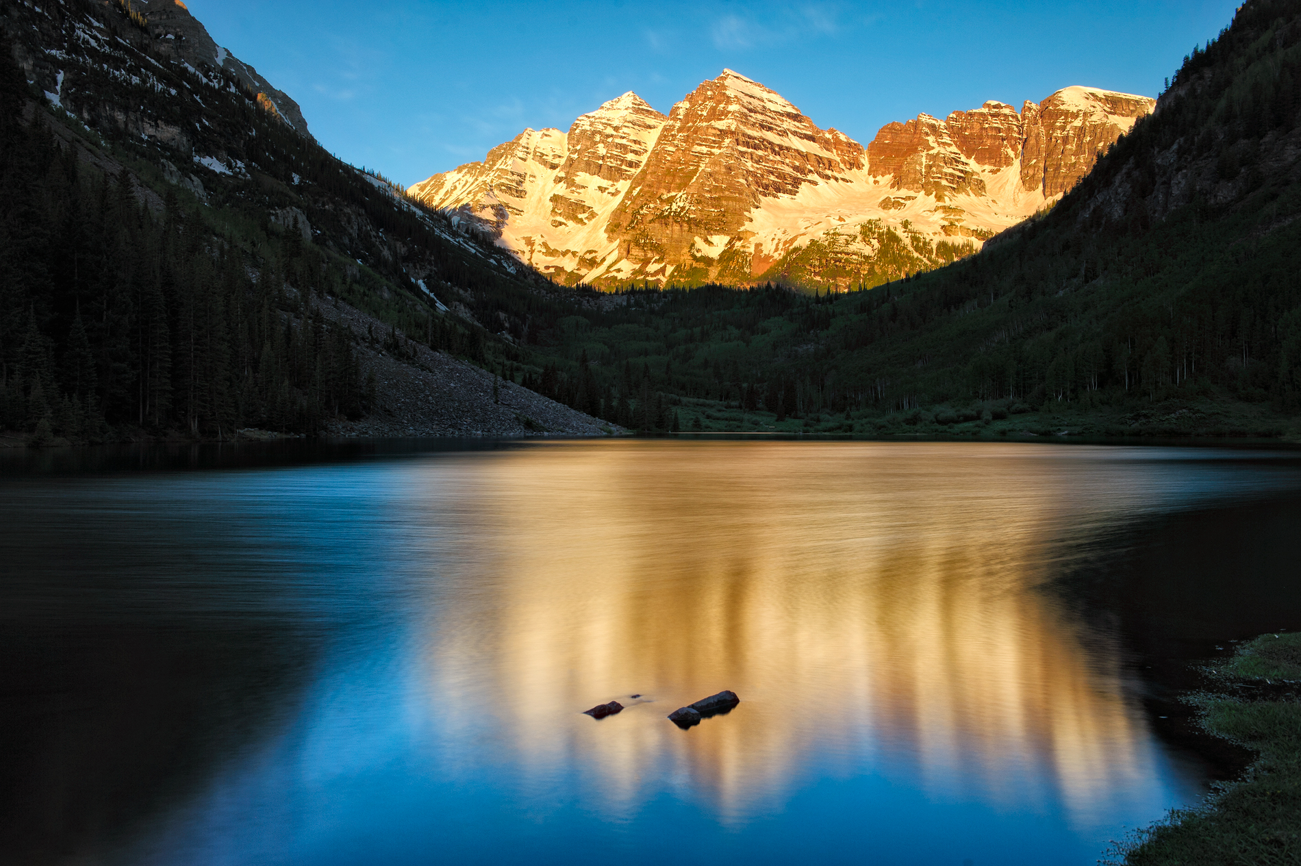 Maroon Bells, Colorado, d700 2 RAW