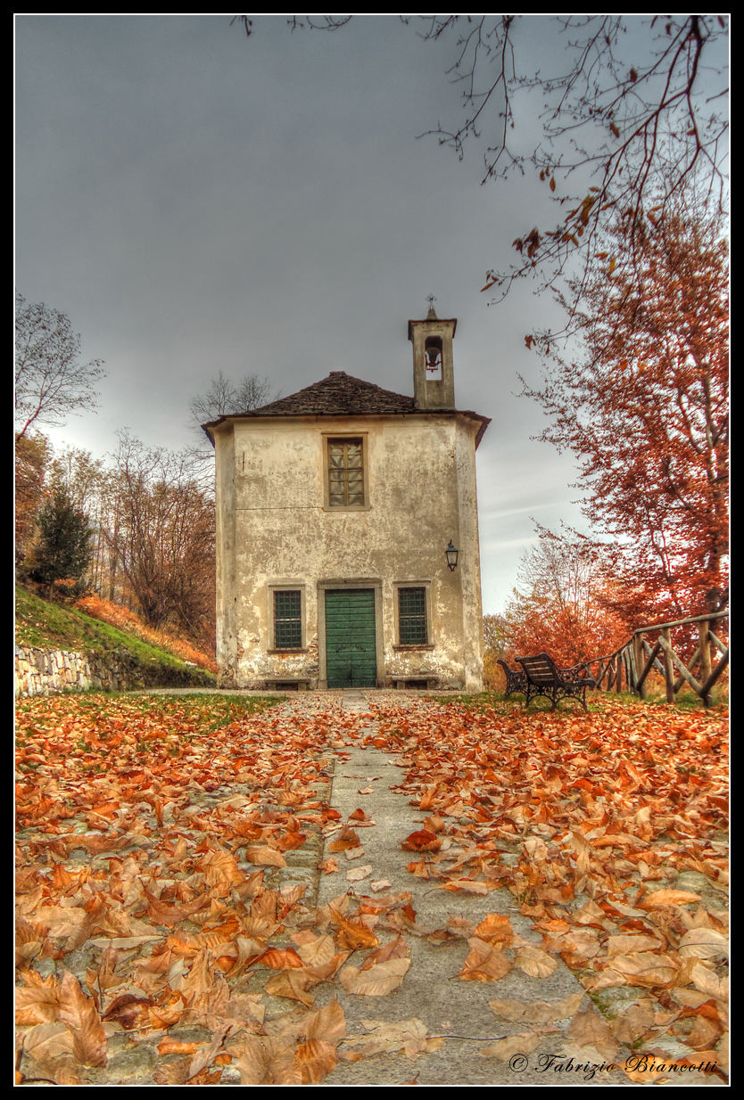 Ancient church of Brolo - HDR