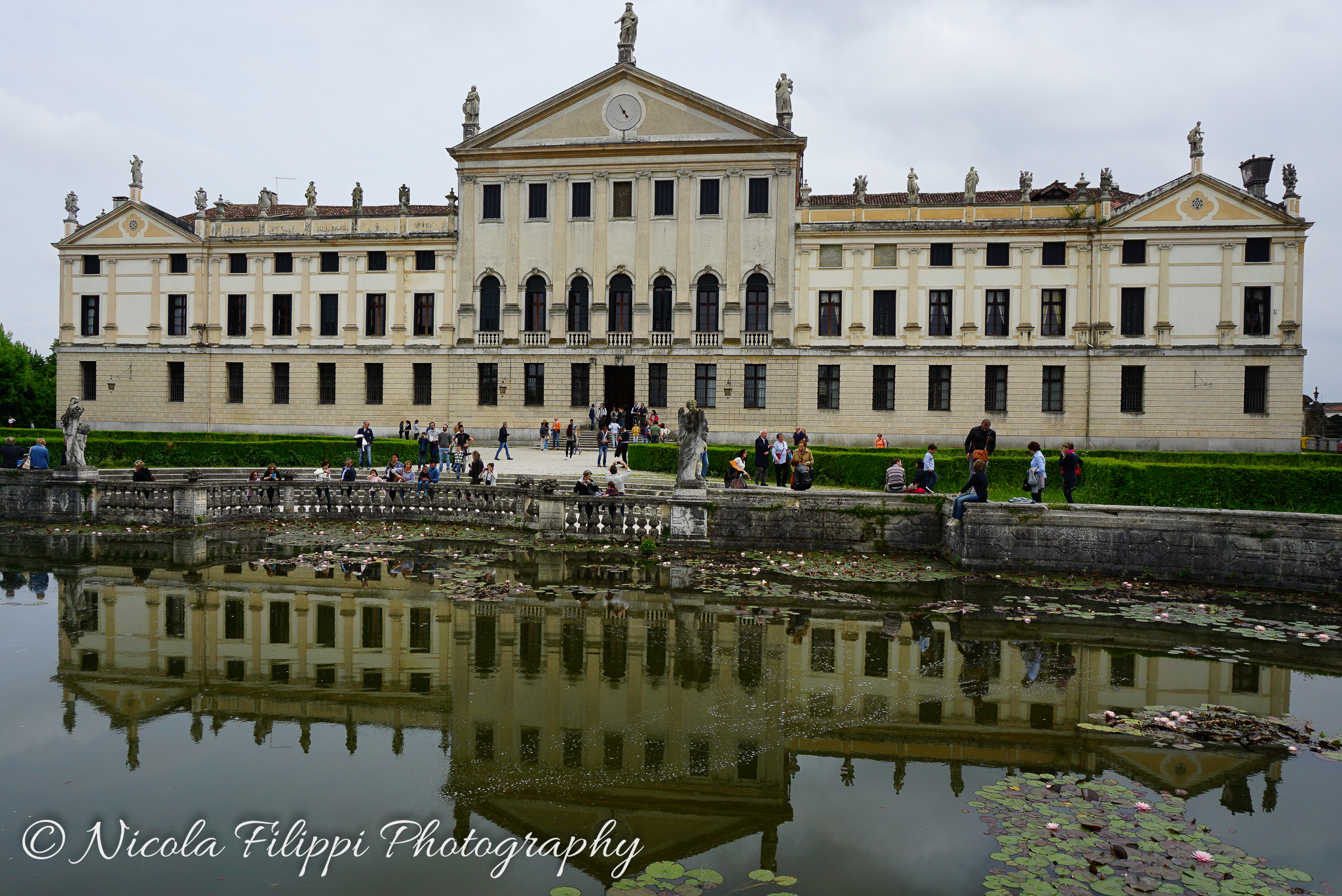 riflessioni a villa Pisani