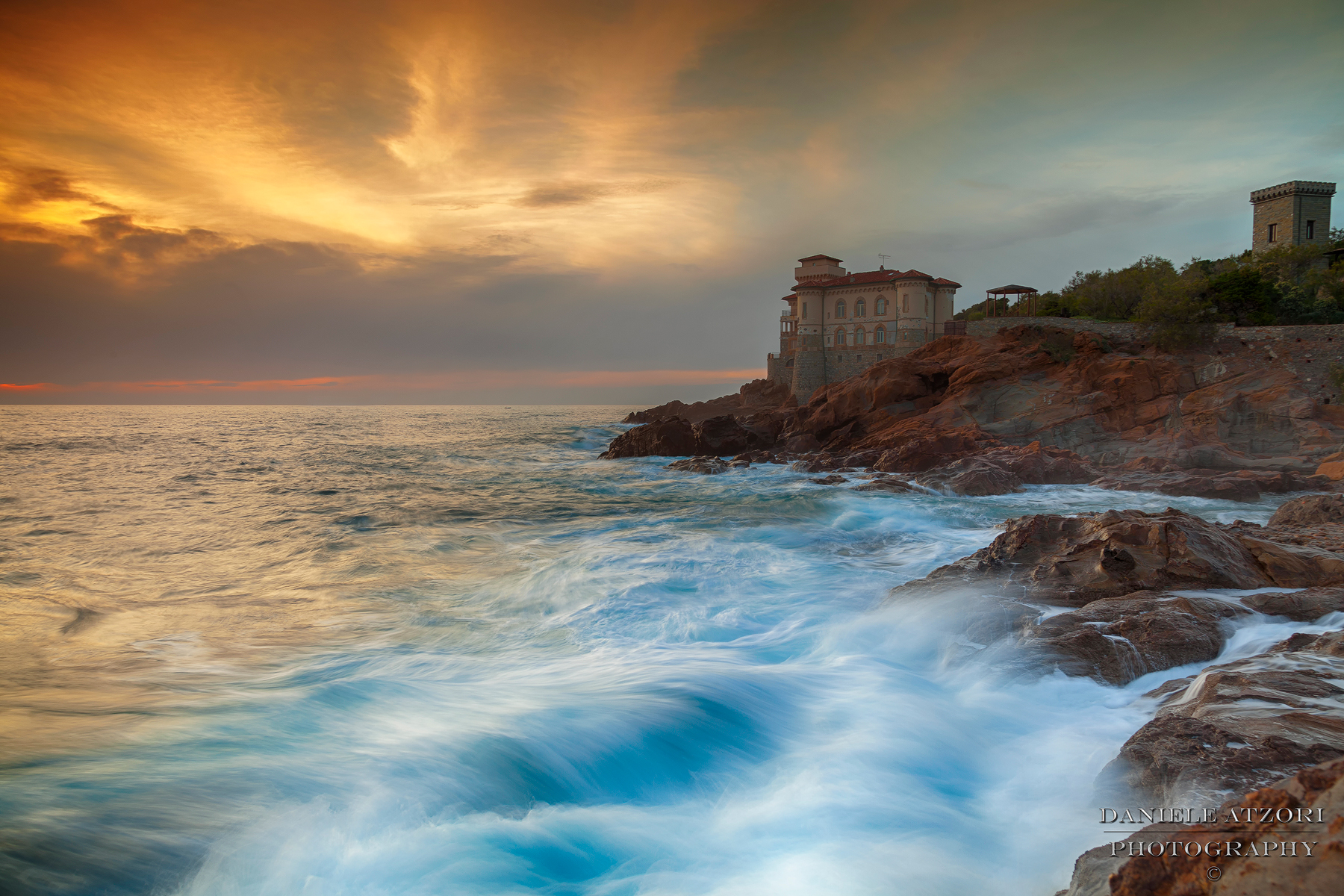 Tramonto al Castello del Boccale