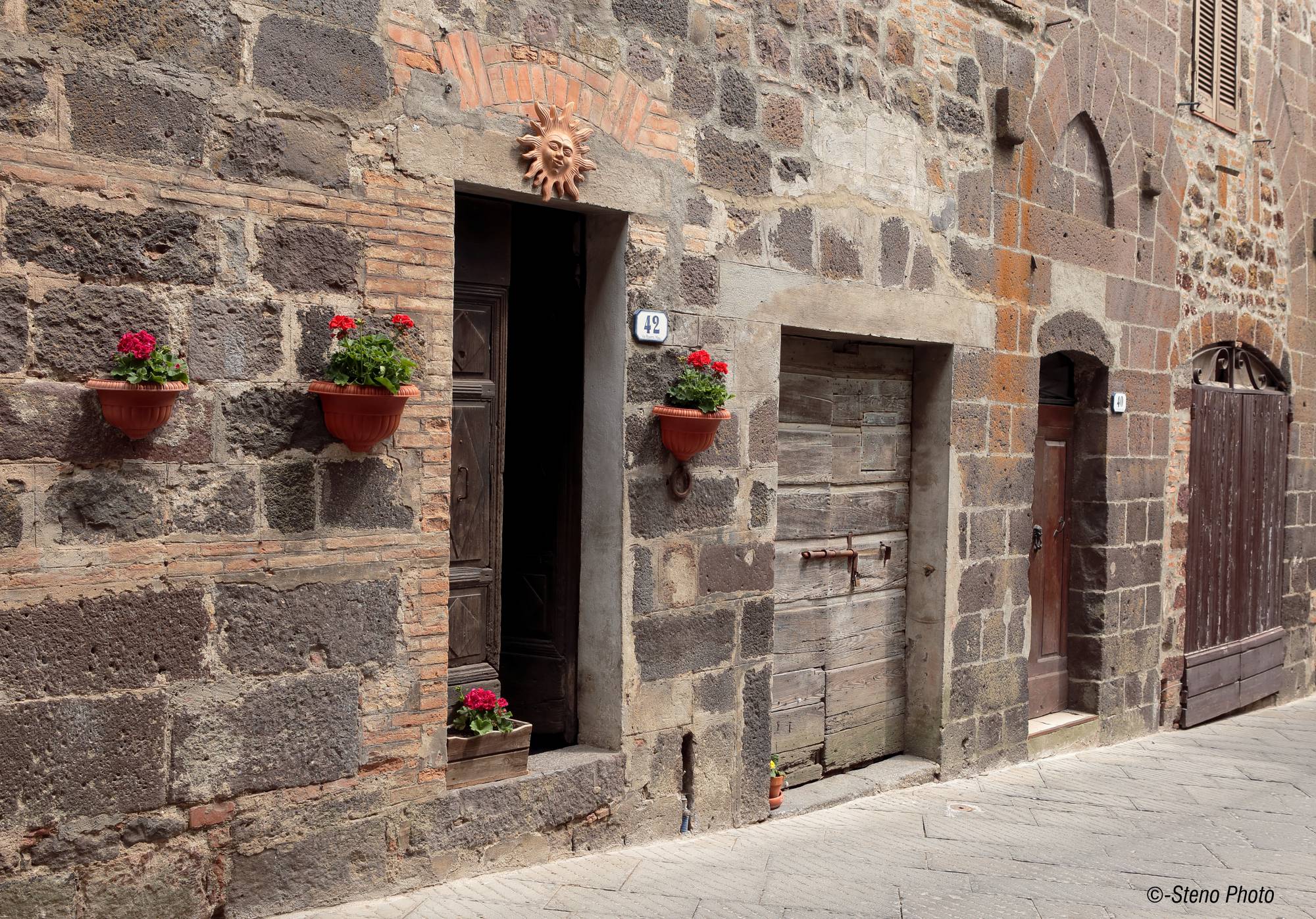 Walking around Radicofani