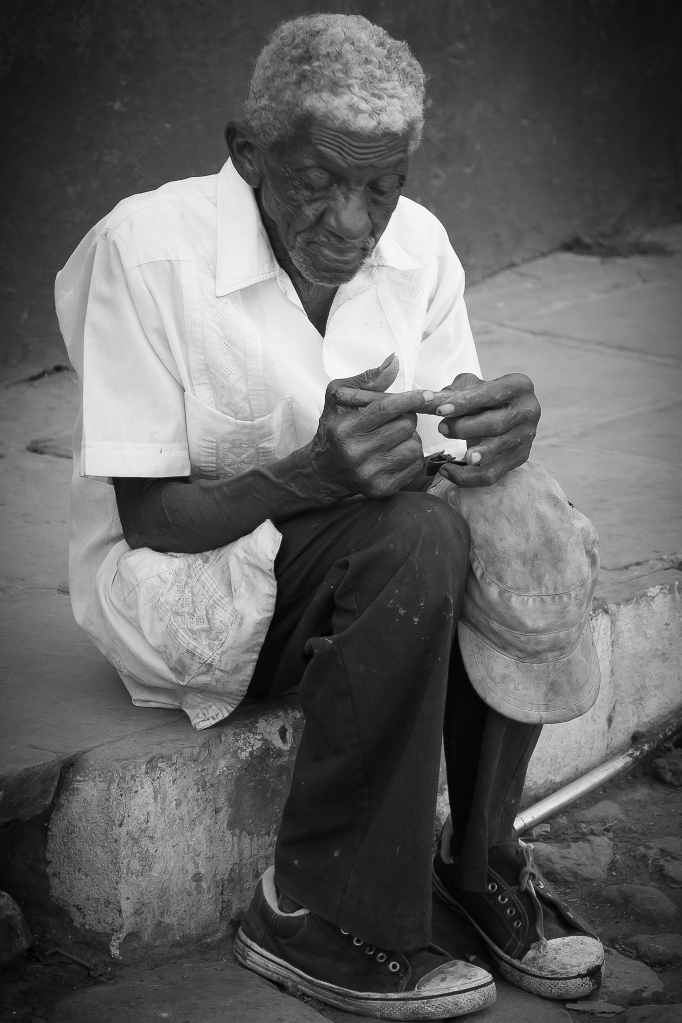 And fumatelo'm cigar .......