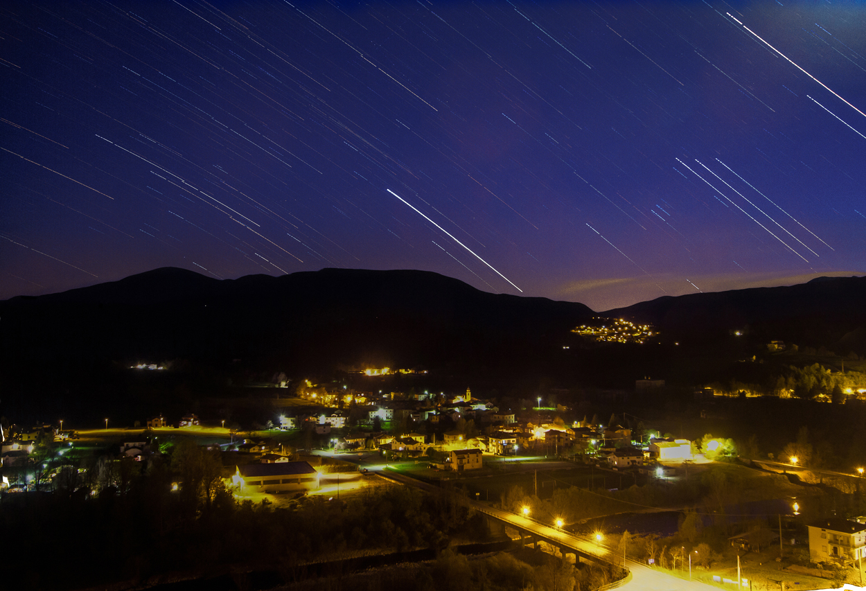 Il mio primo startrail